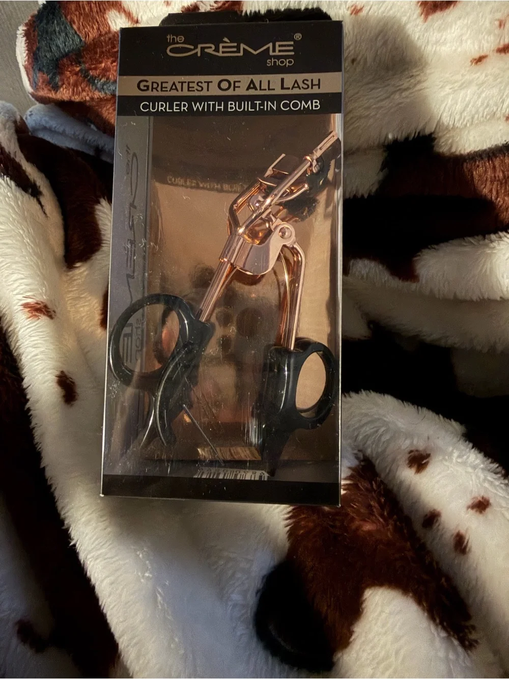 The Crème Shop Greatest Of All Lash Curler - Rose Gold & Black